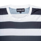 Halloween Costume Waldo Robber Striped Long Sleeve Shirt - S / Black