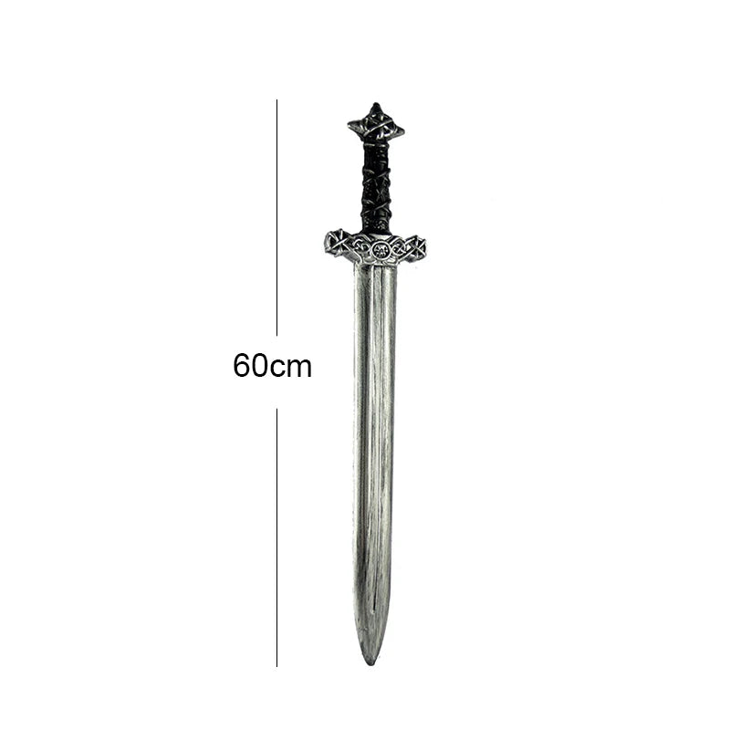 Halloween Festival Weapon Pistol Pirate Knife Equipment Party Dance Performance Cos Props Plastic Toys Safety Skeleton Sword