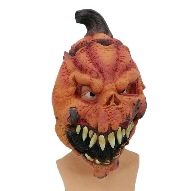 Halloween Horror Masks Easter Haunted House Dress Up Pumpkin Props Funny Party Tricky Latex Masks