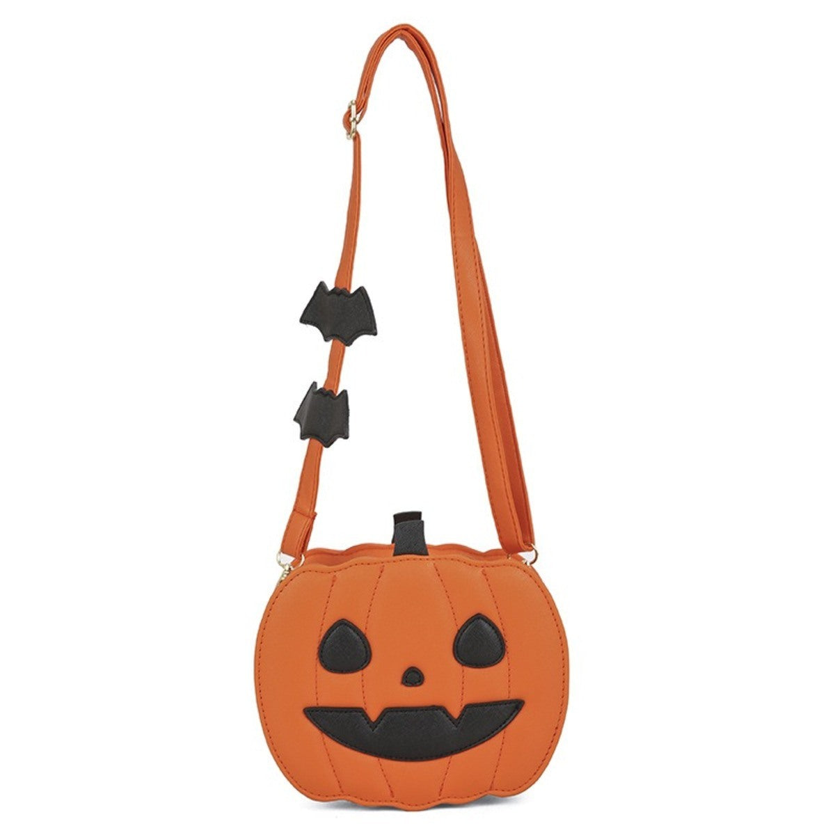 Halloween Pumpkin Crossbody Bag For Women Novelty Pumpkin Purse Halloween Devil Shoulder Bag Funny Crossbody Purse