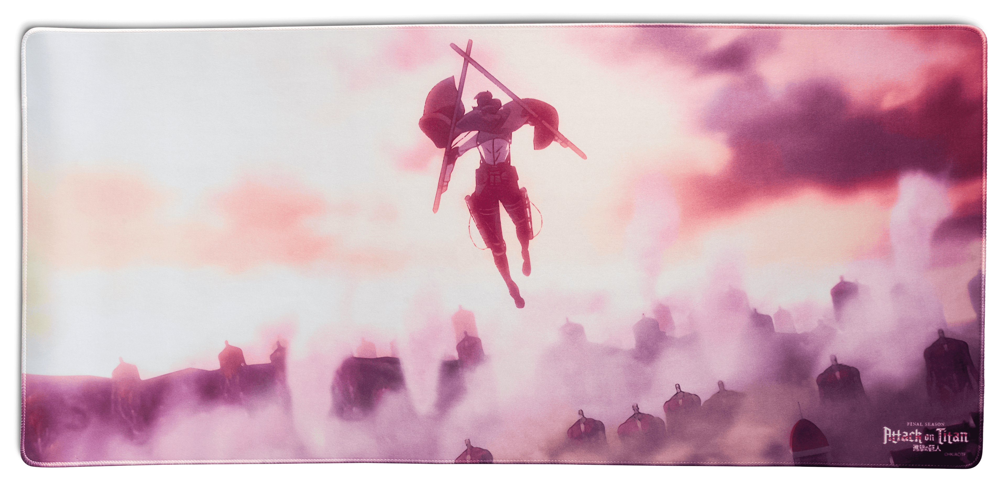 Attack on Titan Iconic Scenes Desk Mat