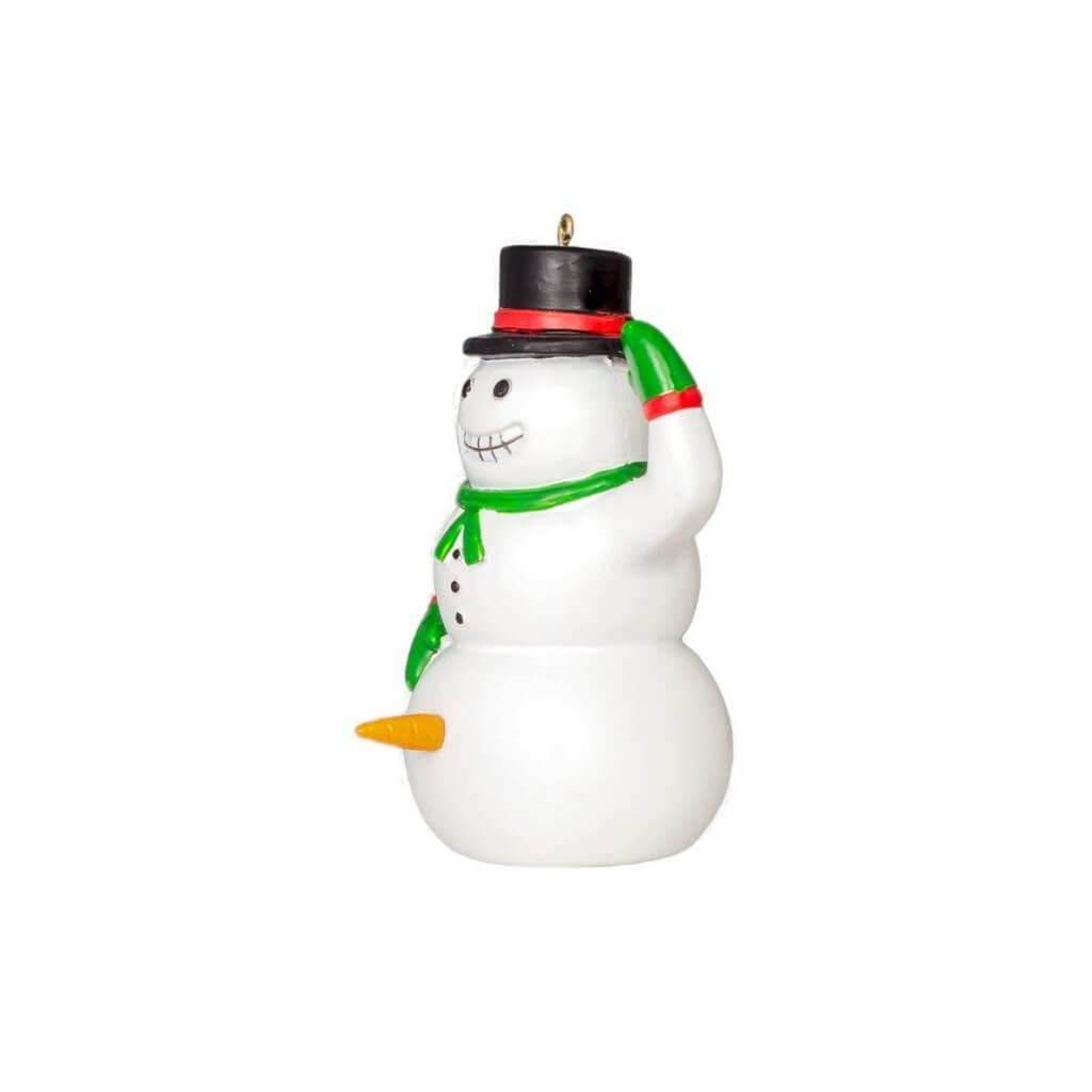 Happy Snowman Christmas Tree Ornament Decoration - 