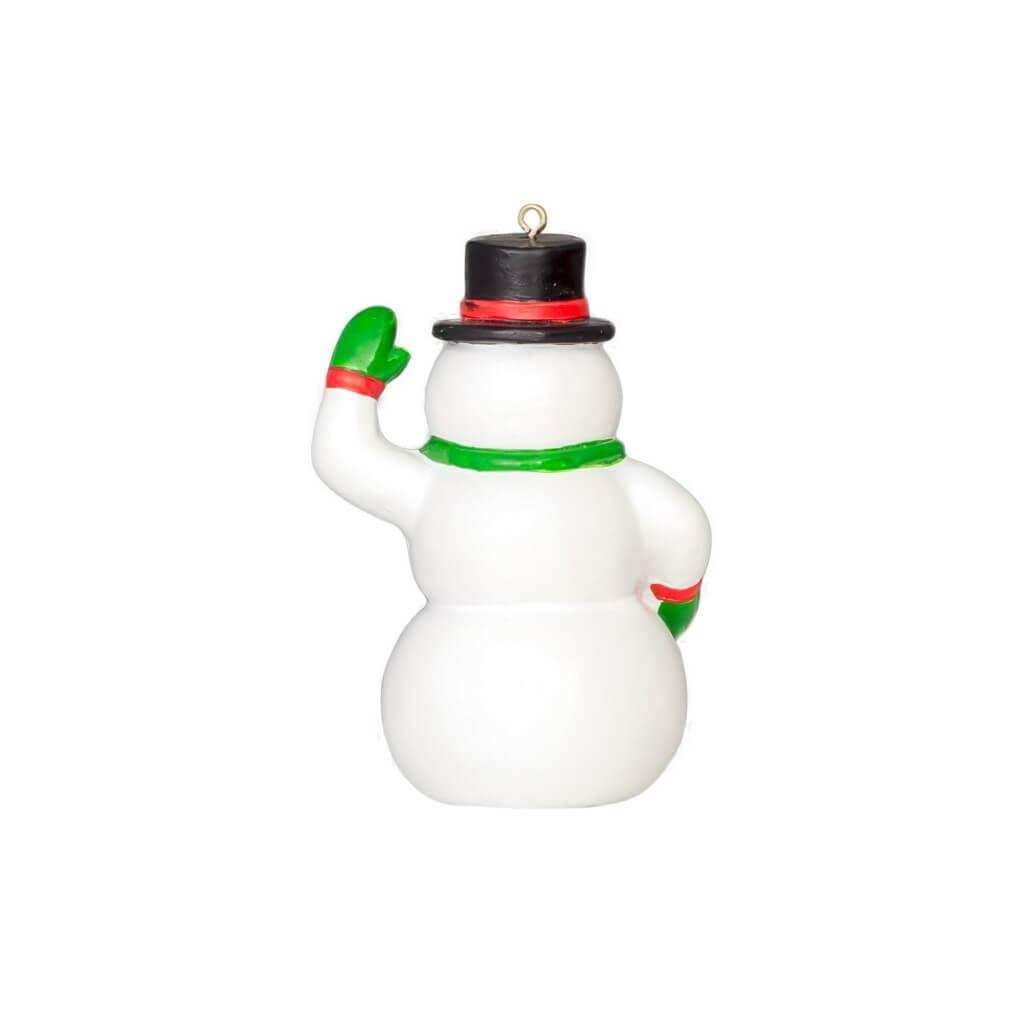 Happy Snowman Christmas Tree Ornament Decoration - 