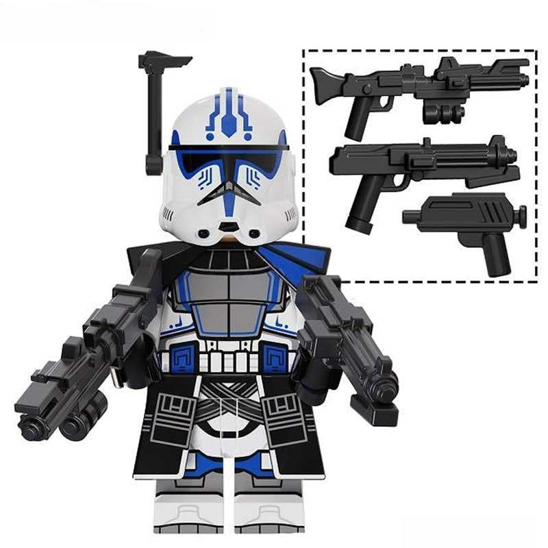 hardcase 501st Legion Clone trooper Phase 2 Lego Minifigures Custom Toys
