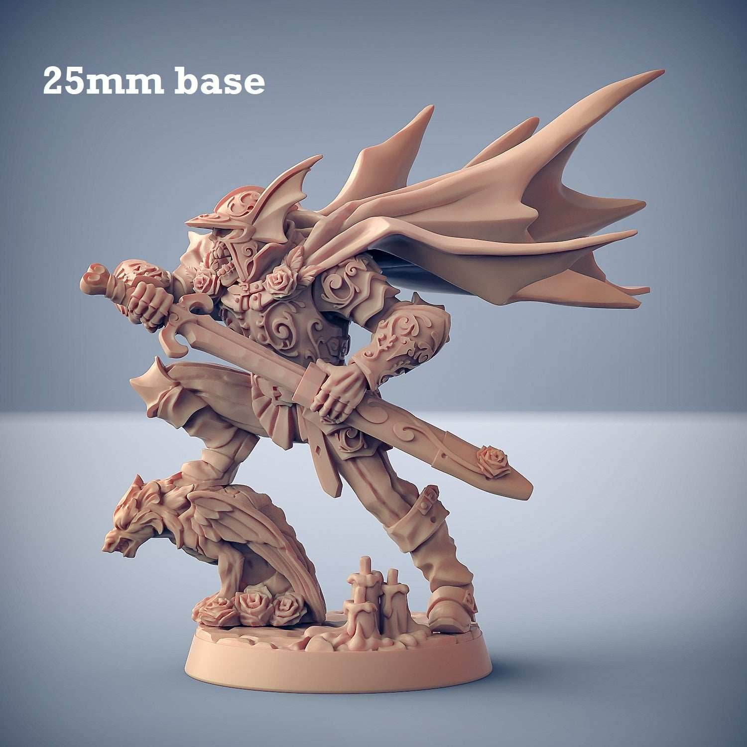 Harguul, Blade of the Roses (Male Skeleton Paladin) - 