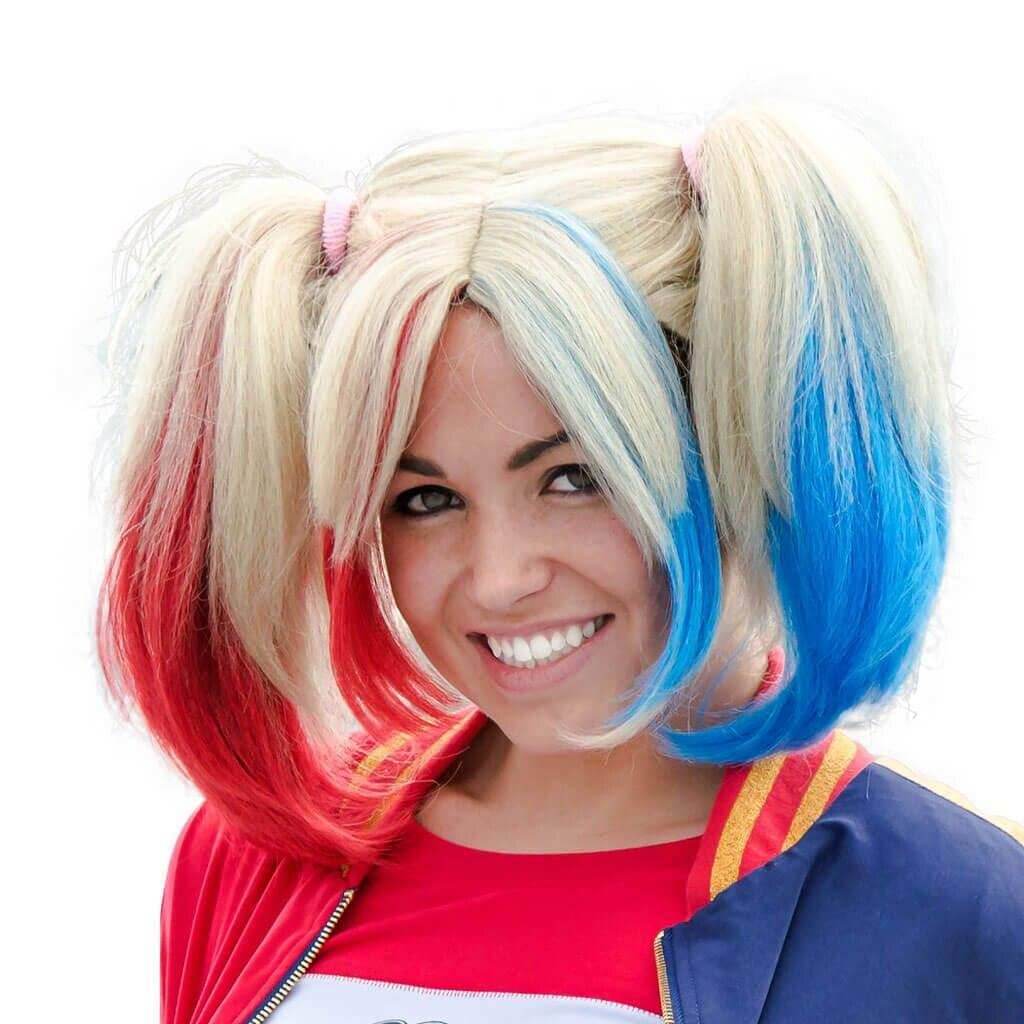 Harley Quinn Cosplay Costume Wig - 