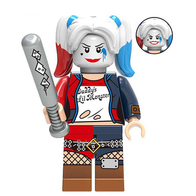 Harley Quinn - Suicide Squad Lego Minifigures Custom Toys