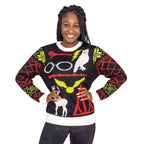 Harry Potter Owl Deathly Hallows Sign Ugly Christmas Sweater - XS