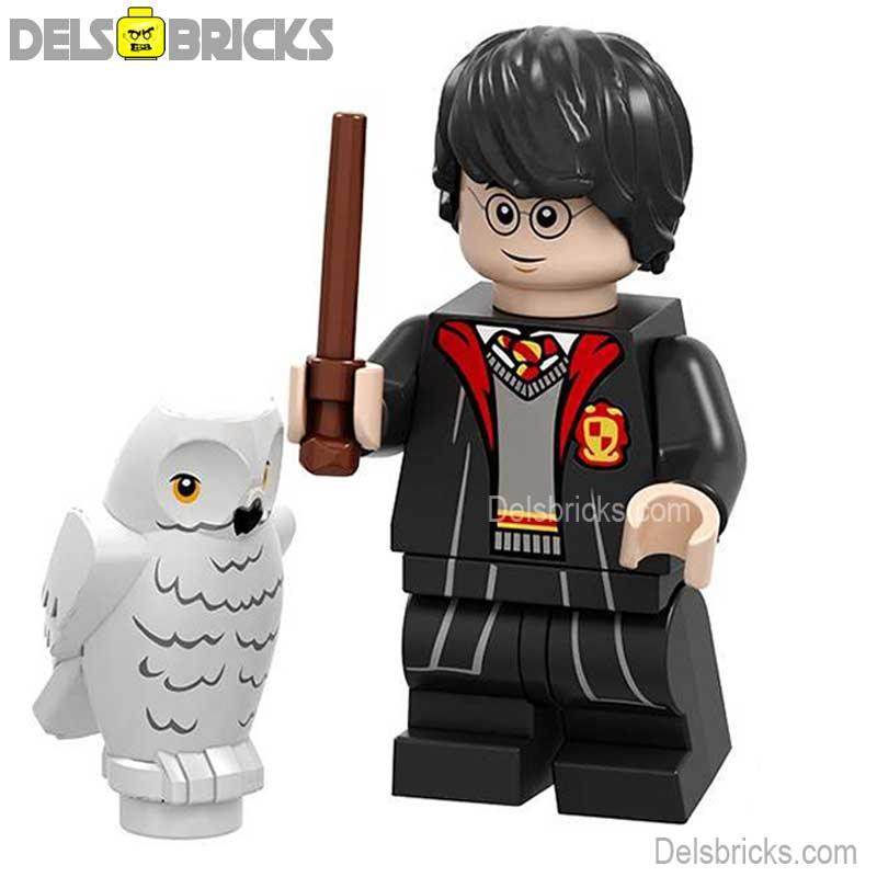 Harry Potter & Pet Owl Hedwig Minifigures - 