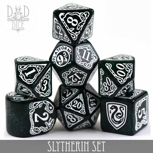 Harry Potter - Slytherin Dice Set