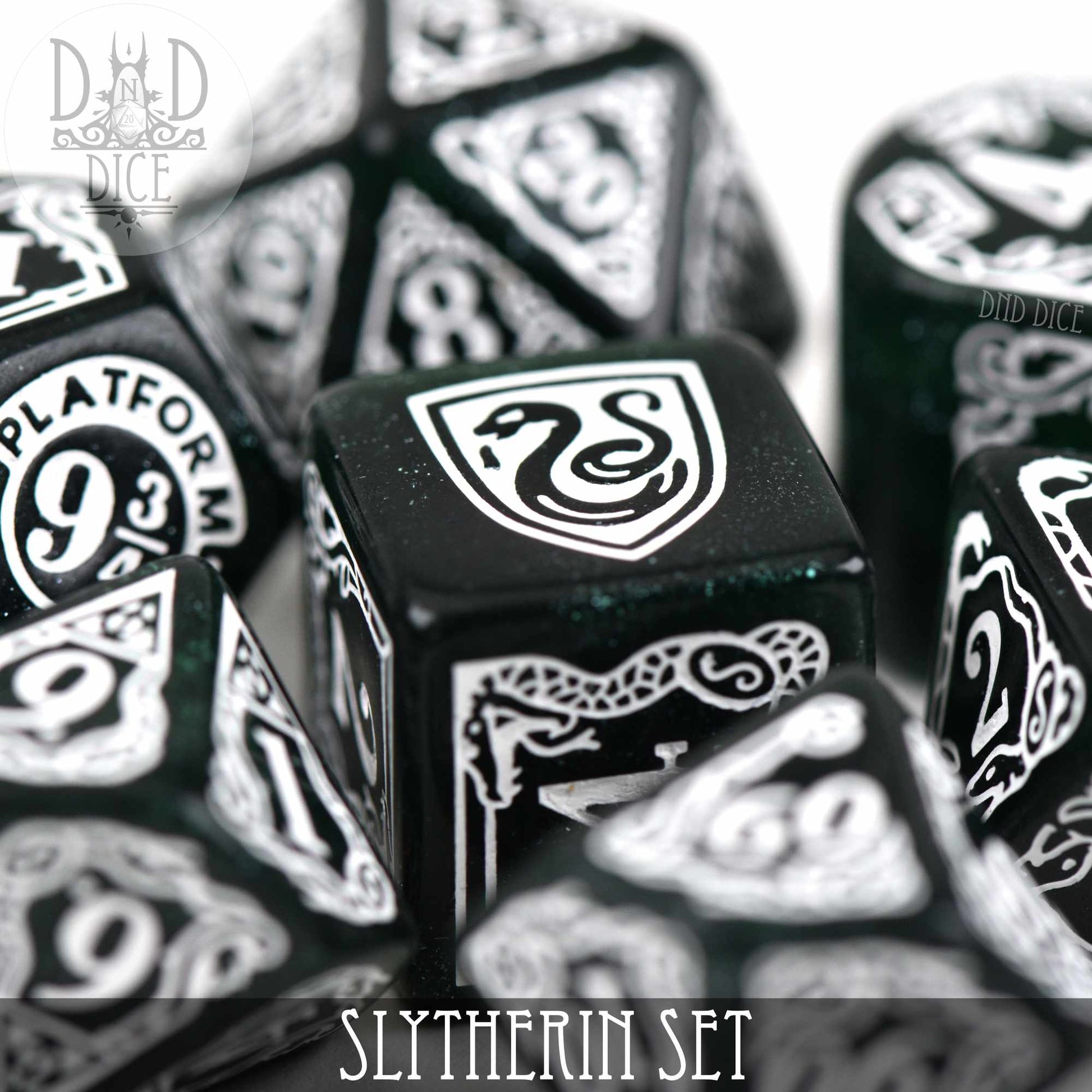 Harry Potter - Slytherin Dice Set