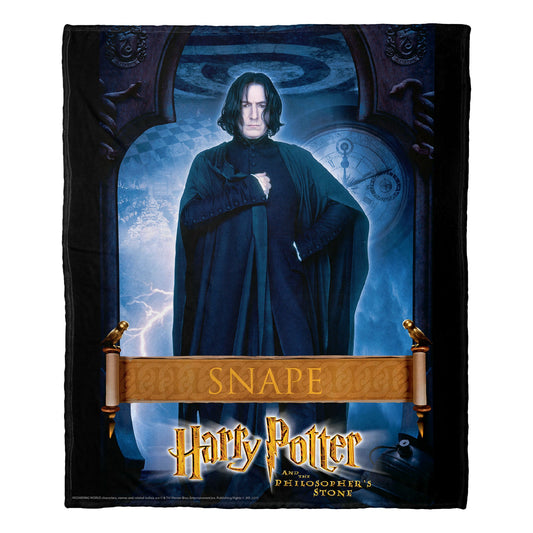 Harry Potter; Snape Aggretsuko Comics Silk Touch Throw Blanket; 50" x 60"