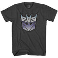 Transformers Decepticons Distressed Symbol Officially Licensed Adult T-Shirt - S