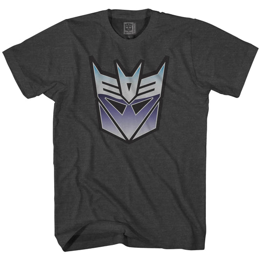 Transformers Decepticons Distressed Symbol Officially Licensed Adult T-Shirt - S
