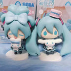 Hatsune Miku with Cinnamoroll Figure - Blue