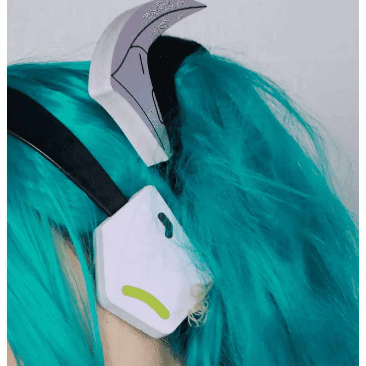 Hatsune Miku Racing 2022 Cosplay Costume – Full Bodysuit with Wig and Gloves - Costume / XS