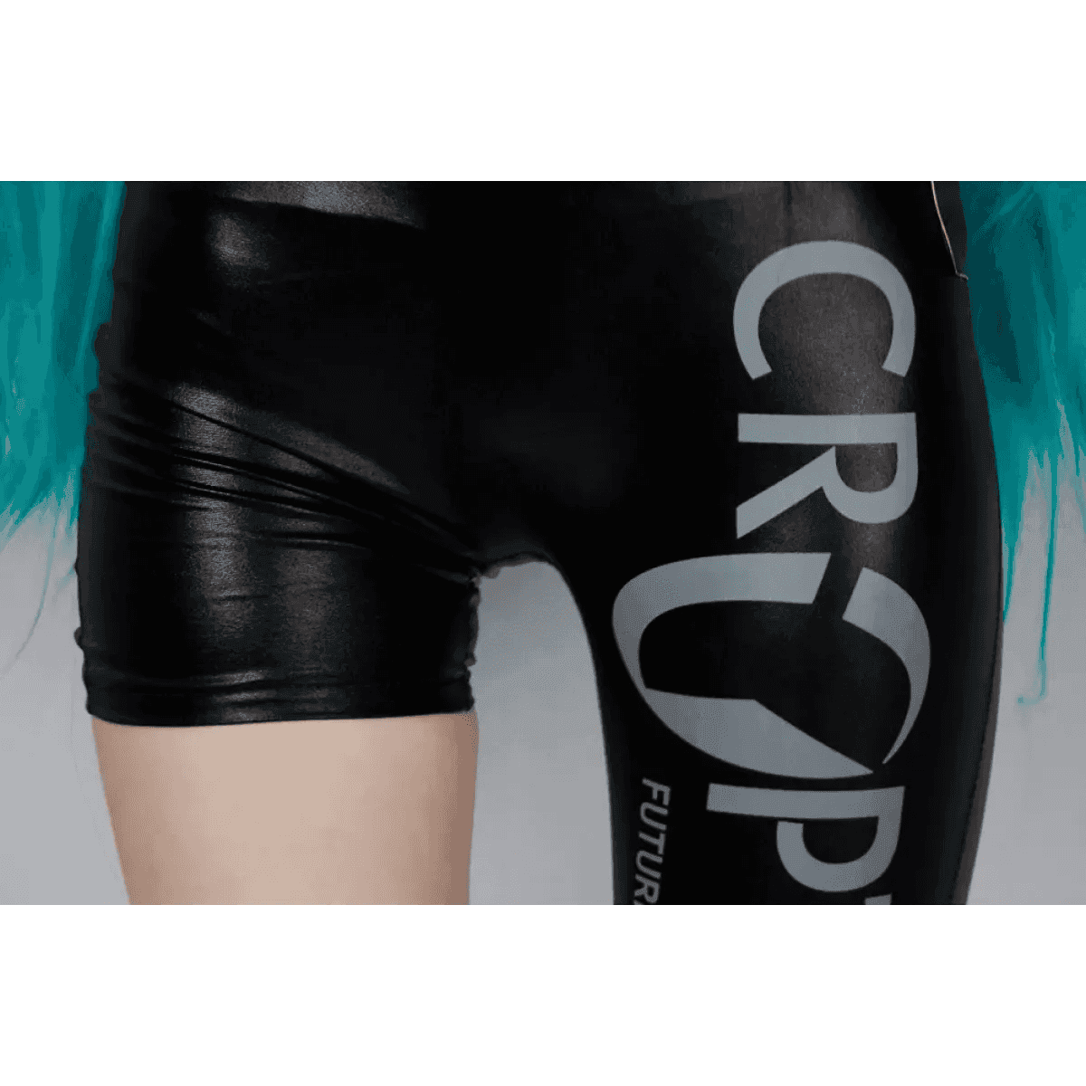 Hatsune Miku Racing 2022 Cosplay Costume – Full Bodysuit with Wig and Gloves - Costume / XS