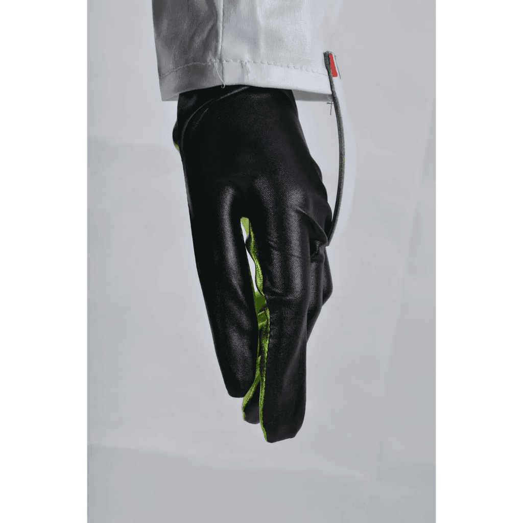 Hatsune Miku Racing 2022 Cosplay Costume – Full Bodysuit with Wig and Gloves - Costume / XS
