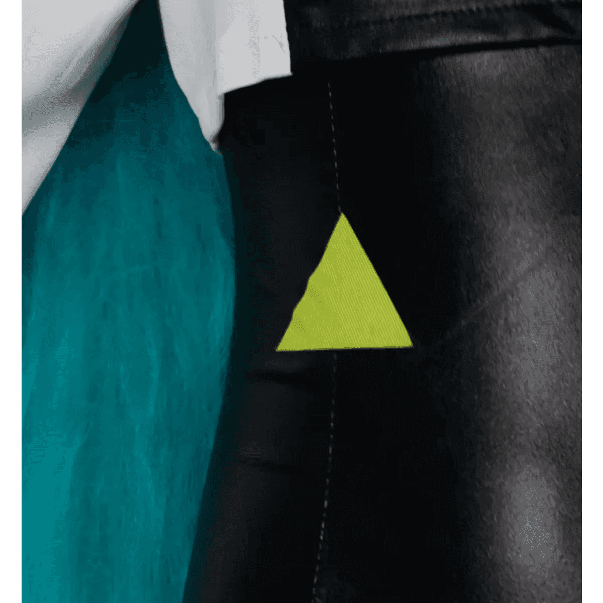 Hatsune Miku Racing 2022 Cosplay Costume – Full Bodysuit with Wig and Gloves - Costume / XS