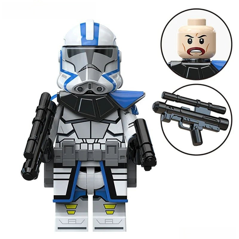 Havoc 501st Clone Trooper Star Wars Lego Minifigures Custom Toys S3