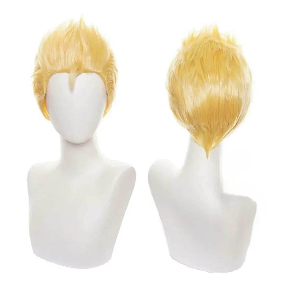 Hazbin Hotel Lucifer Cosplay Costume - Suit, Vest, Wig - S / Wig Only