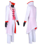 Hazbin Hotel Lucifer Cosplay Costume - Suit, Vest, Wig - S / Wig Only