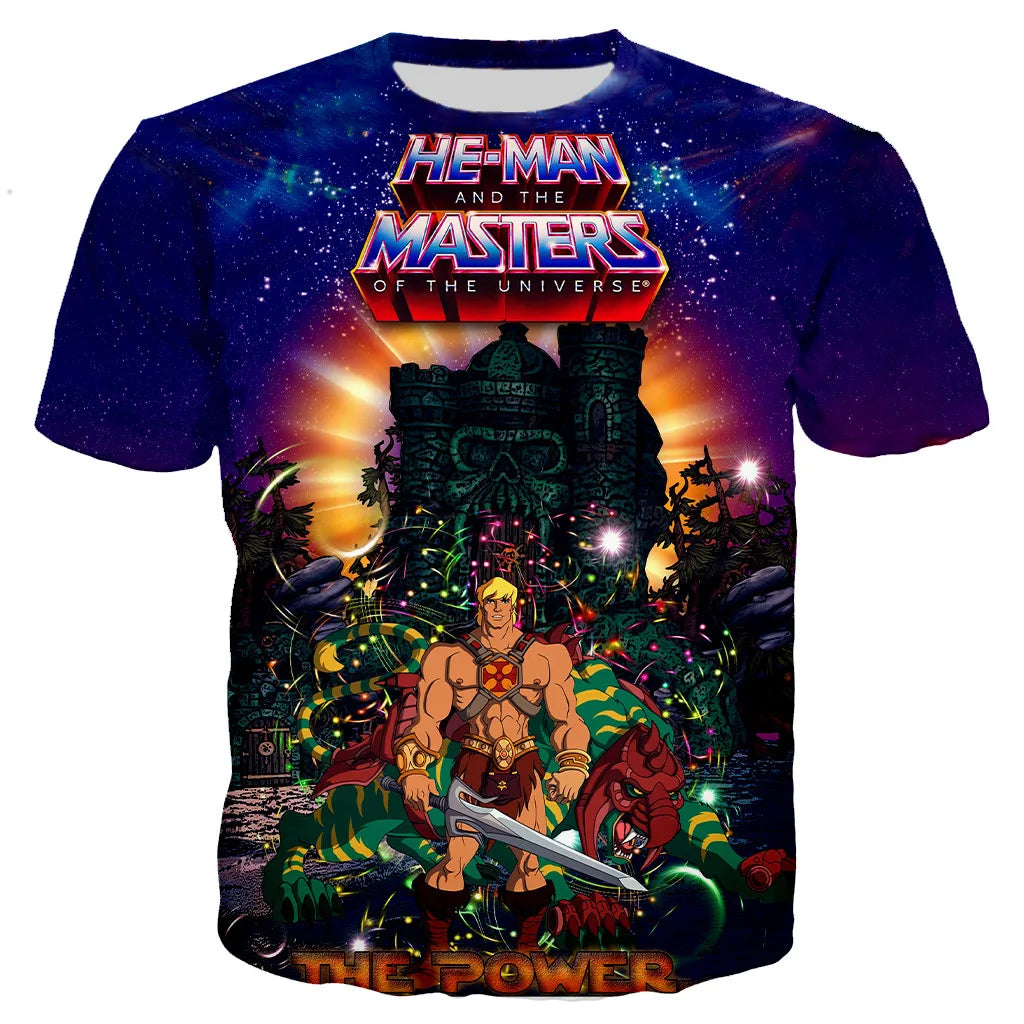 He Man And The Masters of The Universe T-Shirts