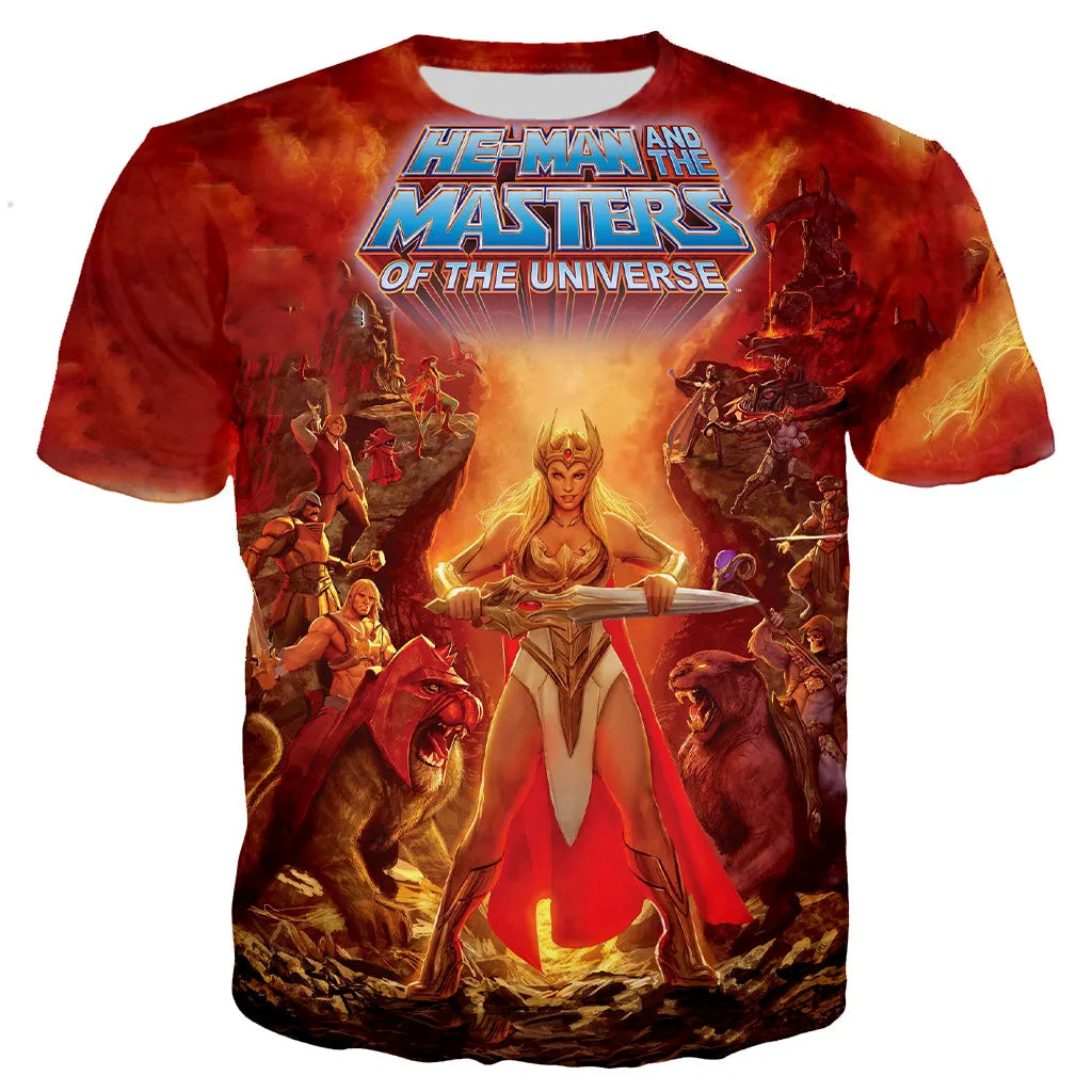 He Man And The Masters of The Universe T-Shirts