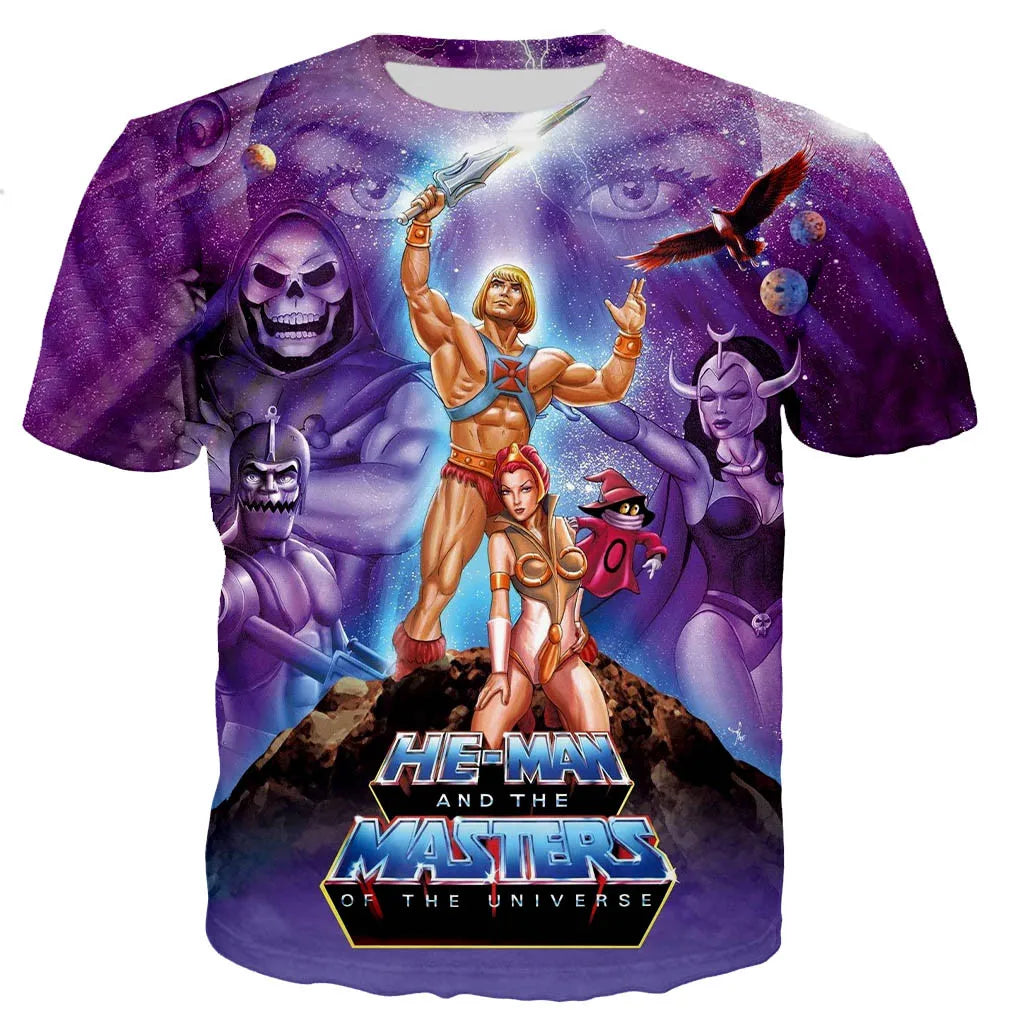 He Man And The Masters of The Universe T-Shirts