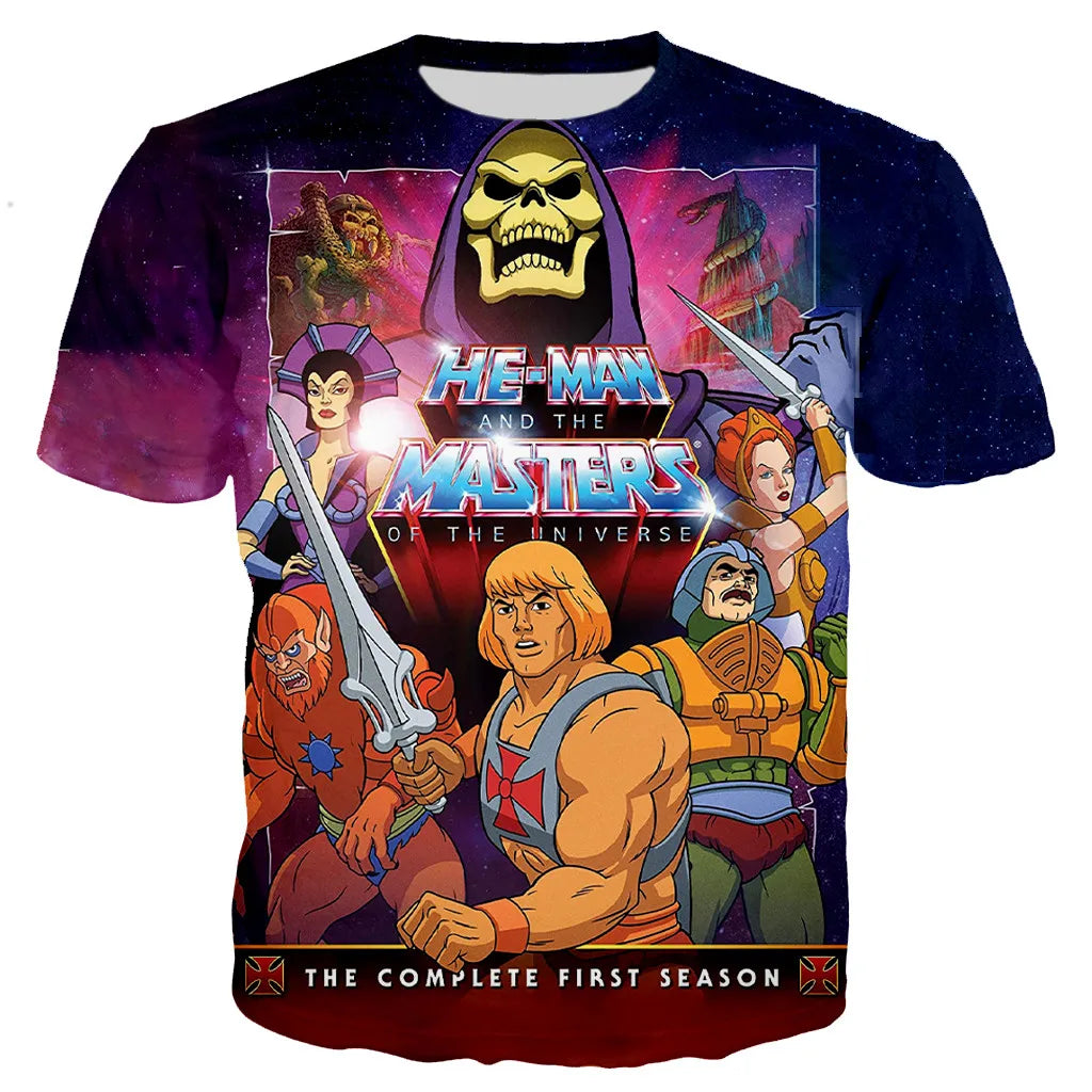 He Man And The Masters of The Universe T-Shirts