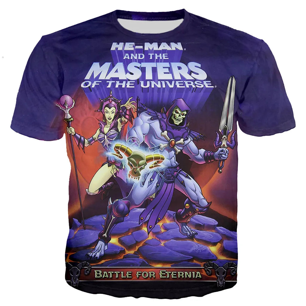 He Man And The Masters of The Universe T-Shirts