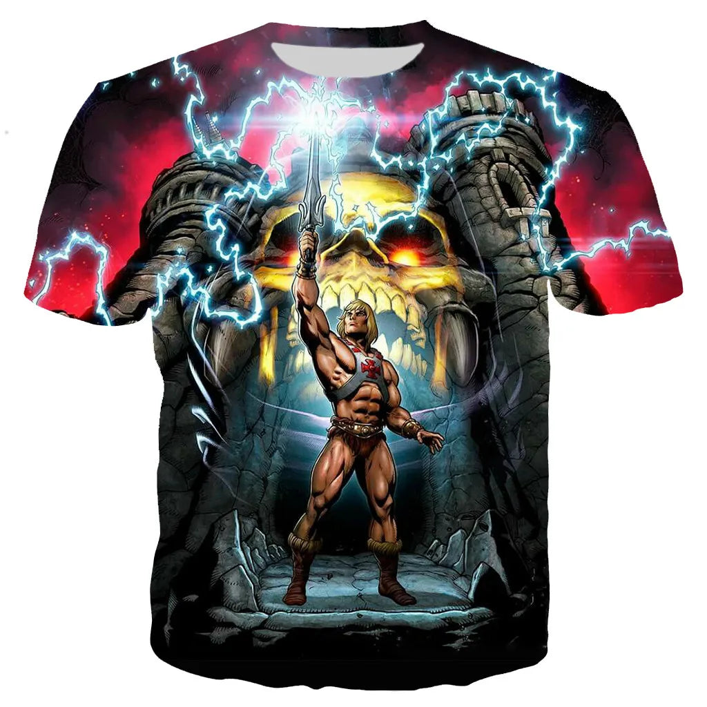 He Man And The Masters of The Universe T-Shirts