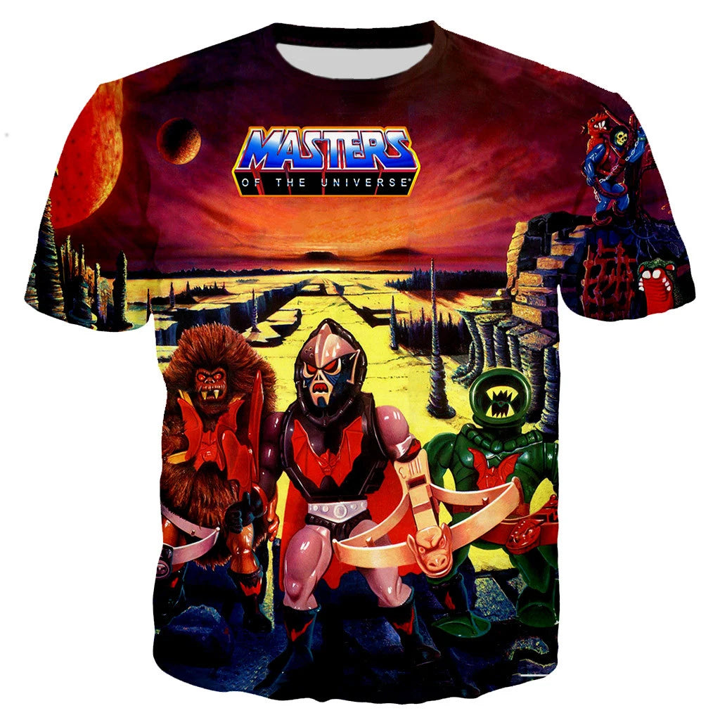 He Man And The Masters of The Universe T-Shirts