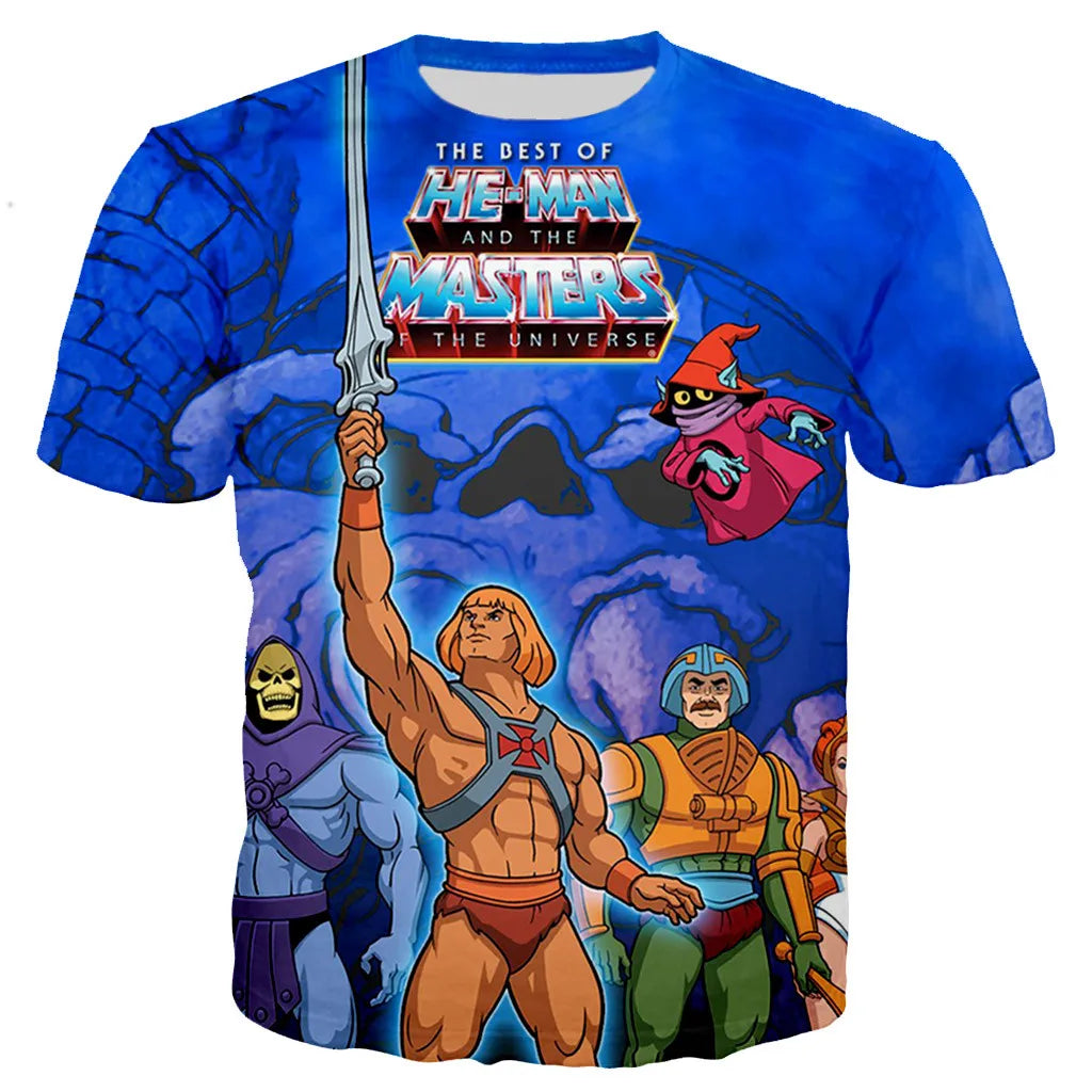 He Man And The Masters of The Universe T-Shirts