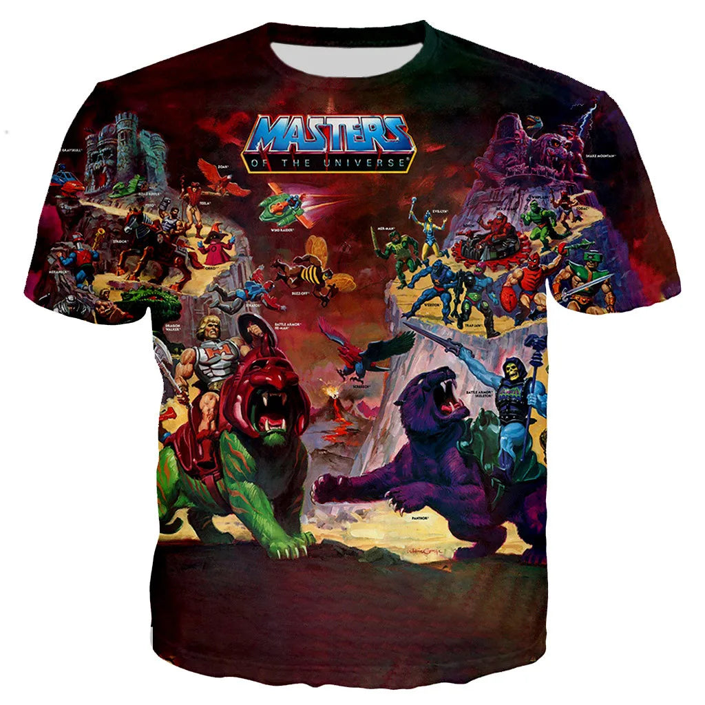 He Man And The Masters of The Universe T-Shirts