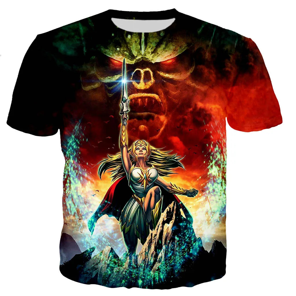 He Man And The Masters of The Universe T-Shirts