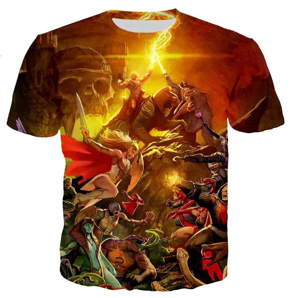 He Man And The Masters of The Universe T-Shirts