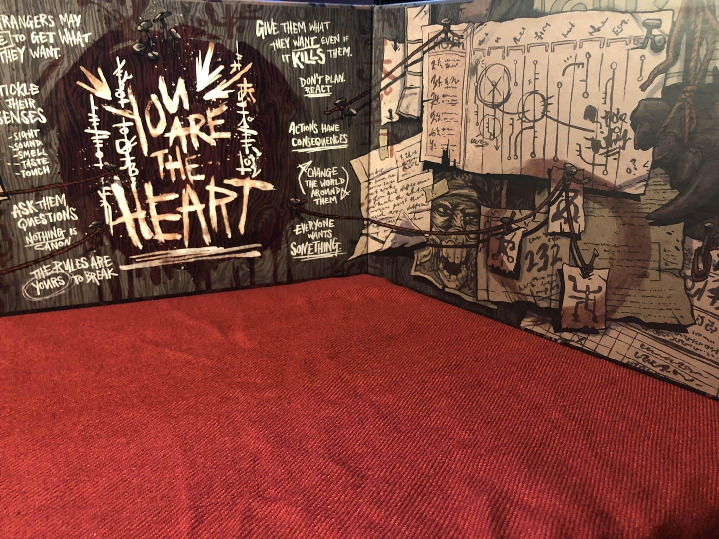 Heart: The City Beneath GM Screen & Reference Booklet - 