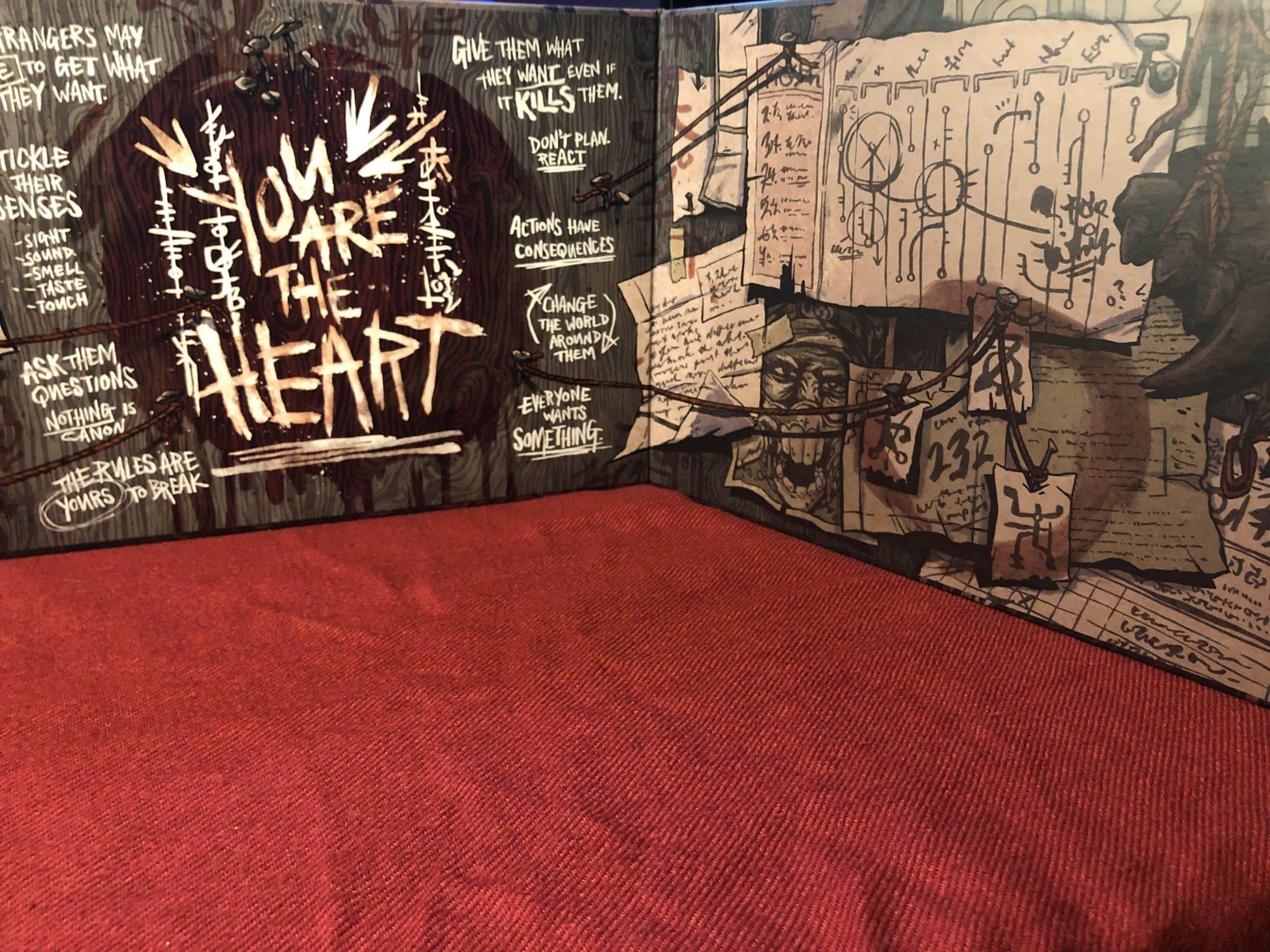 Heart: The City Beneath GM Screen & Reference Booklet - 