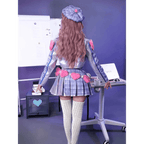 Heartache & Heartthrob Caitlyn Cosplay - Purple / S / Nearest Warehouse