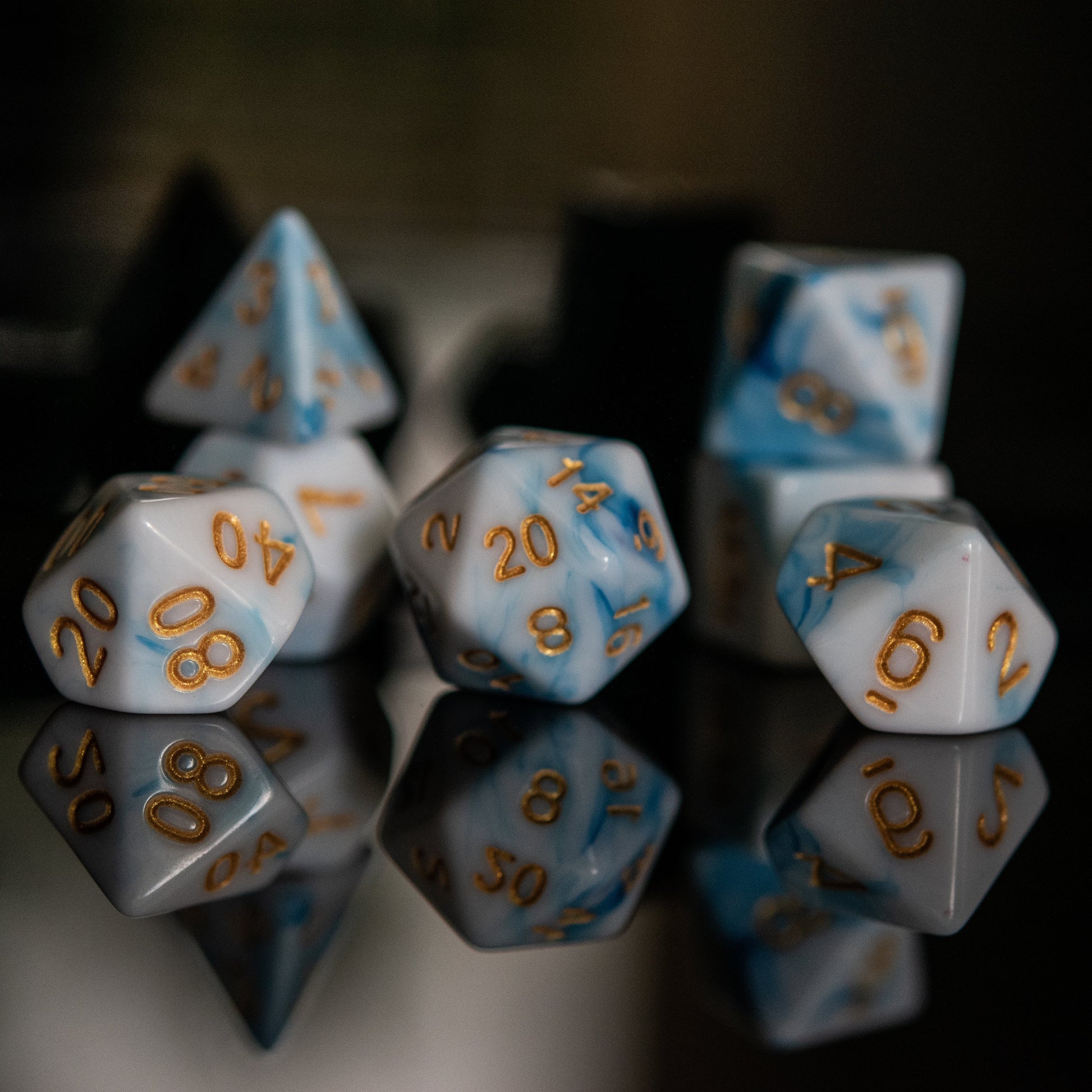 Heaven's Gate Acrylic Dice Set