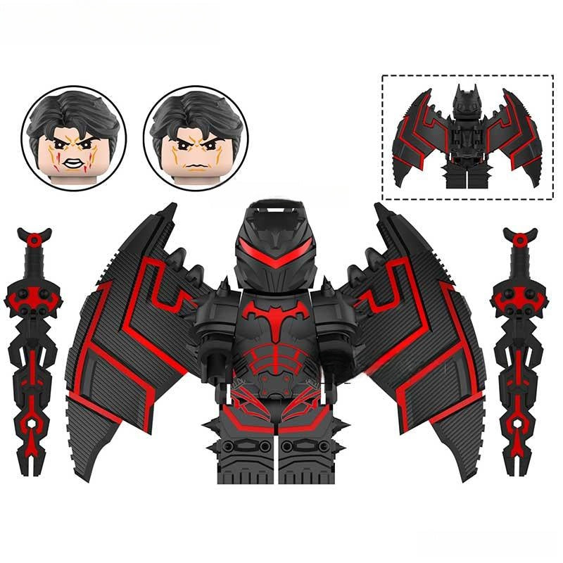 Hellbat Batman Lego Minifigures Custom toys 1