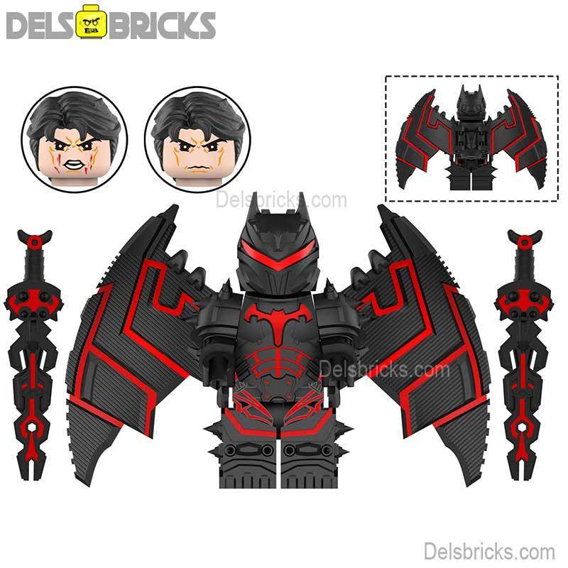 Hellbat Batman Lego Minifigures Custom toys - 