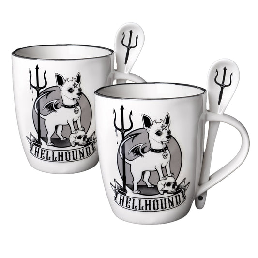 Hellhound Mug and Spoon Set