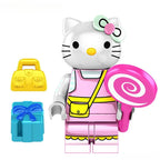 Hello Kitty Lego Minifigures Custom Toys