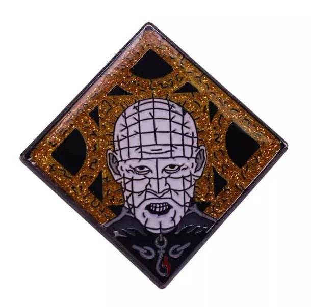 Hellraiser Pinhead Lament configuration Enamel Pins Near Me - 