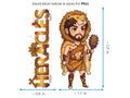 Heracles Sticker and Magnet – Kallinikos Mythkins™ – Greatest Greek Hero | Waterproof & UV-Proof - Sticker / Mini
