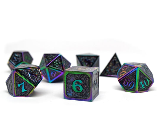 Heroic Dice of Metallic Luster - Multicolor - 
