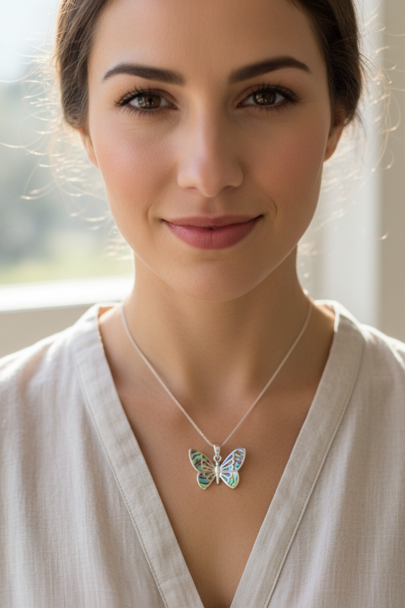 Courtney Butterfly Necklace