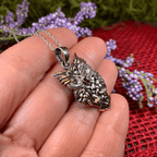 Owl Celtic Knot Necklace - 18